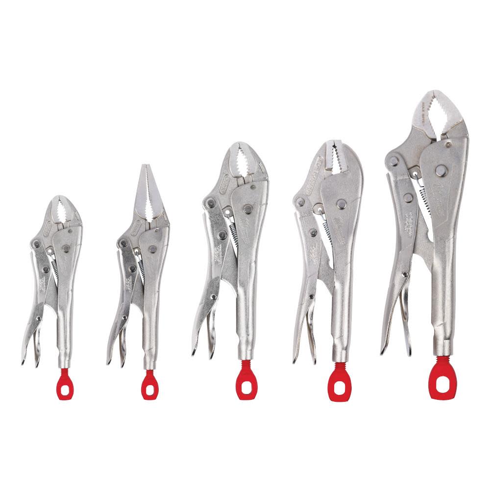 Milwaukee 5Pc TORQUE LOCK Locking Pliers Kit 48-22-3695 from Milwaukee