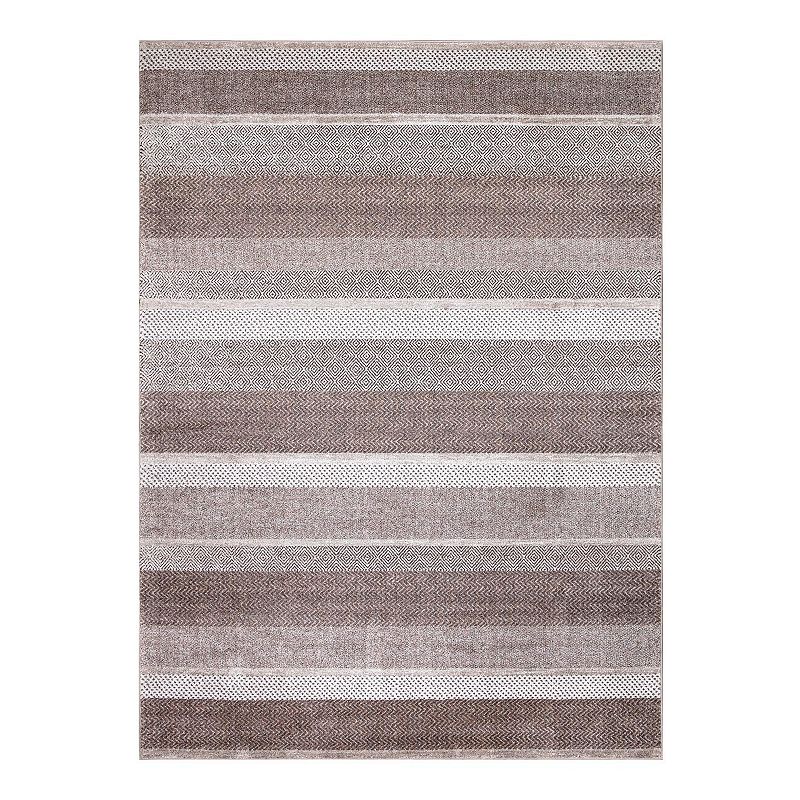 Concord Global Positano Toscano Stripe Area Rug