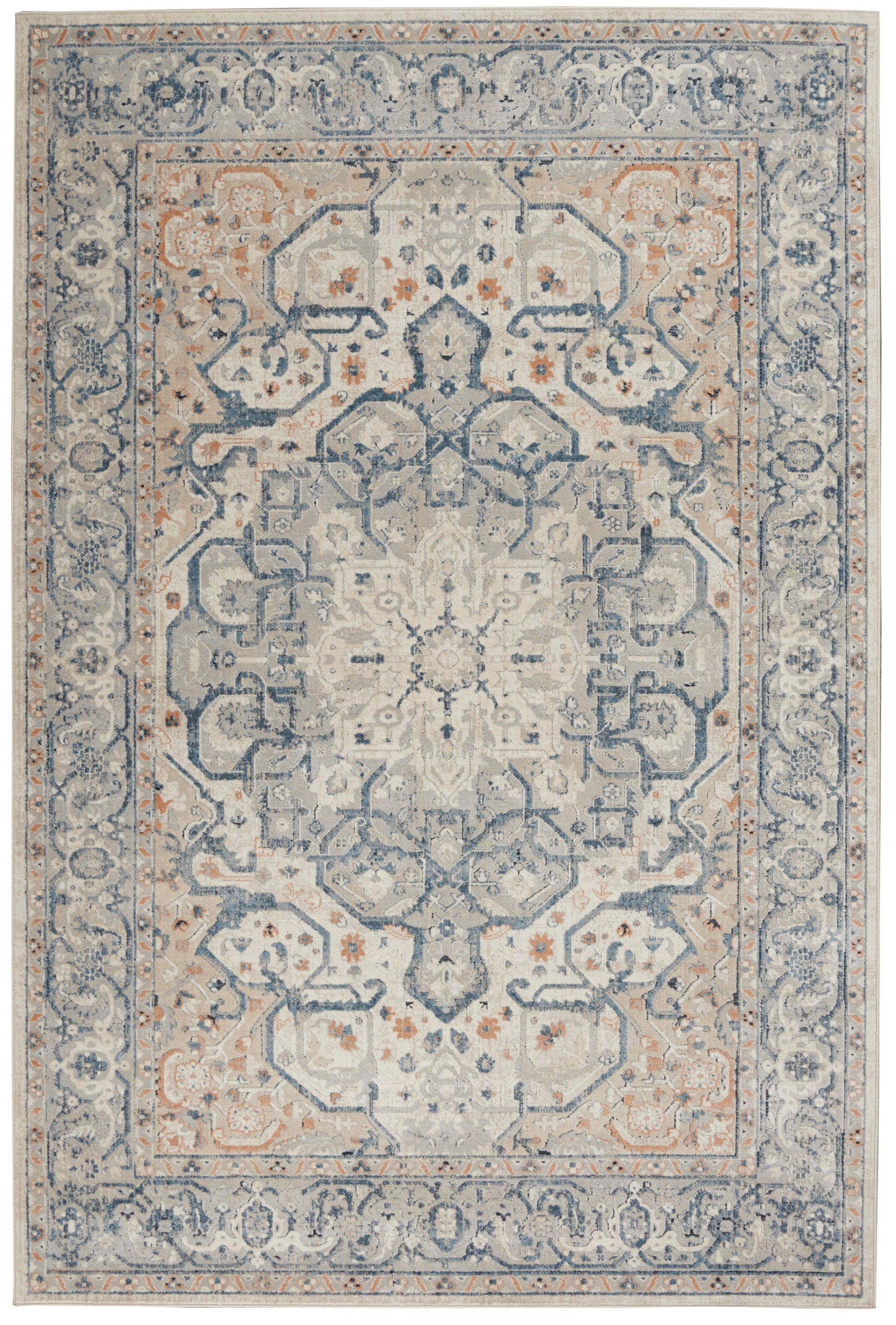 Malta Ivory/Grey Rug