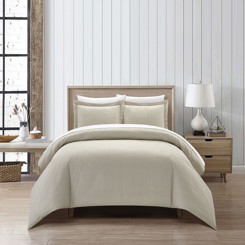 Chic Home Morgan Duvet and Sham 5-piece Set