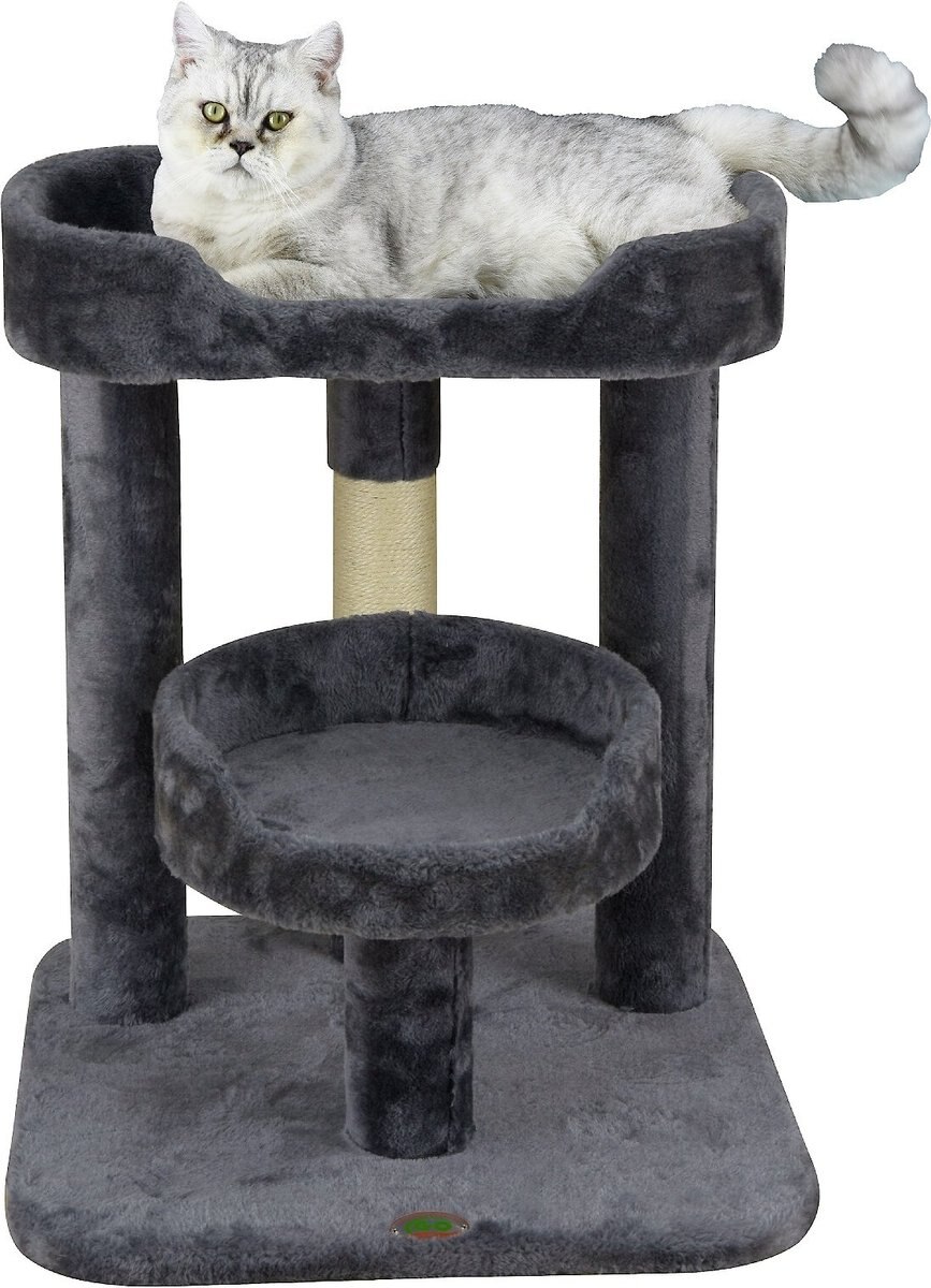 Go Pet Club 23-in Faux Fur Cat Tree