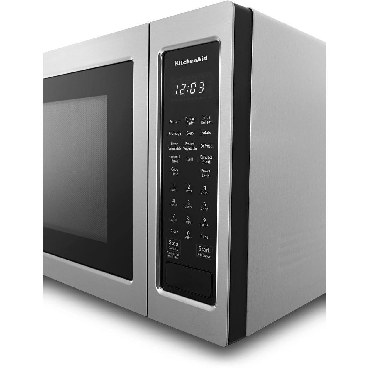 KitchenAid 1.5 cu.ft. Countertop Microwave Oven KMCC5015GSS