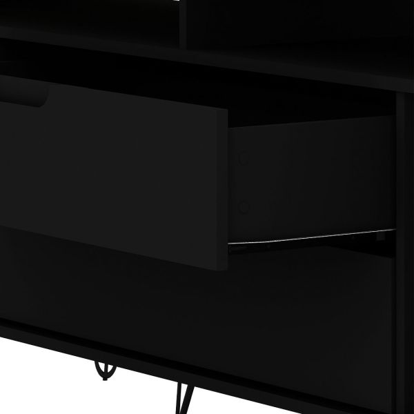 Rockefeller 62.99 TV Stand in Black