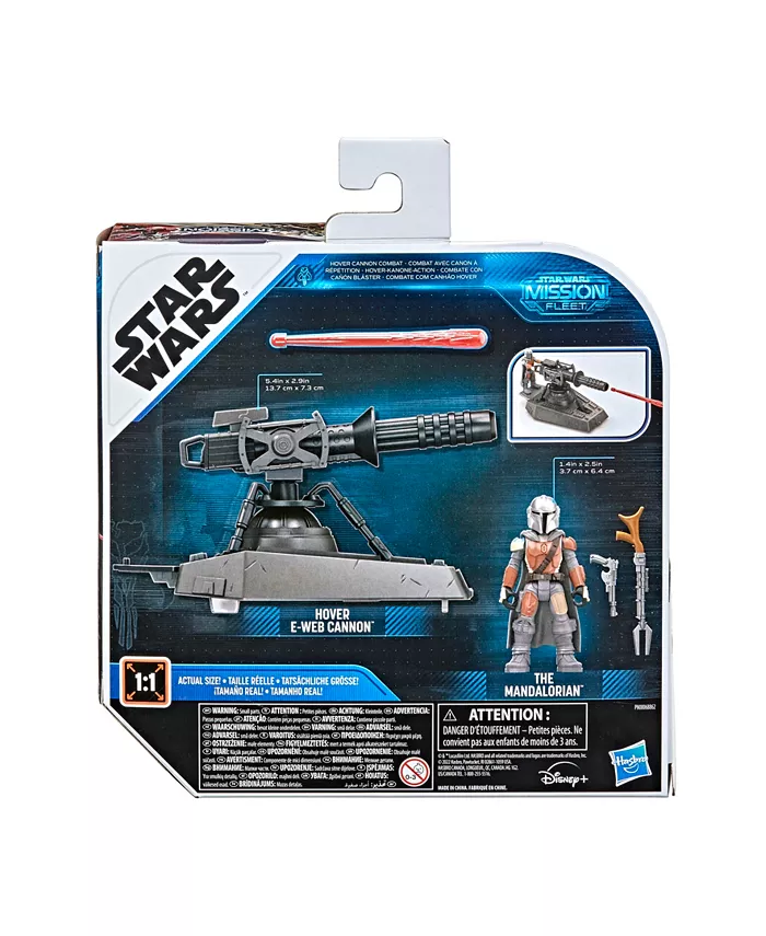 Star Wars Mission Fleet Hover E-Web Cannon Mandalorian