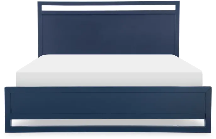 Summerland Blue King Size Bed