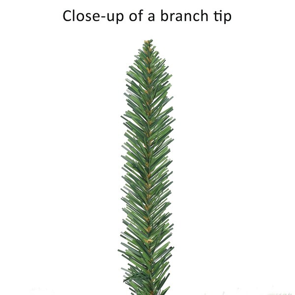 Puleo International 7 ft. Unlit Carson Artificial Pine Tree