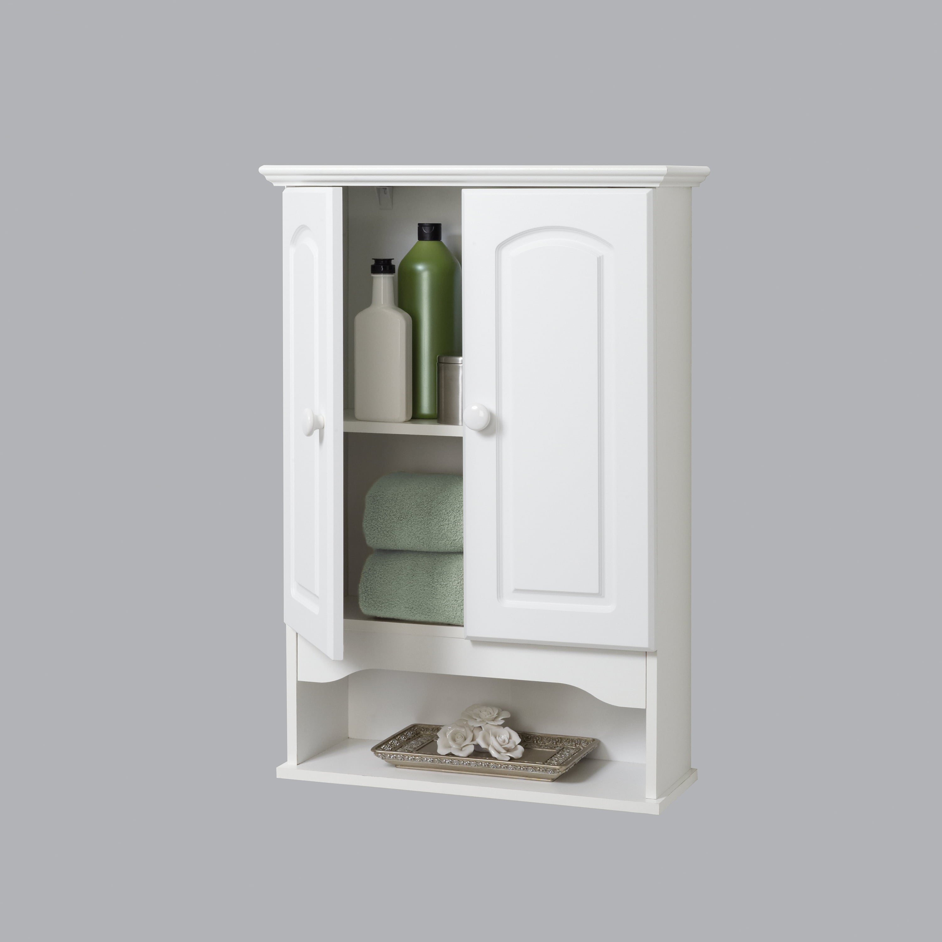 Zenna Home Hartford Wall Cabinet, White