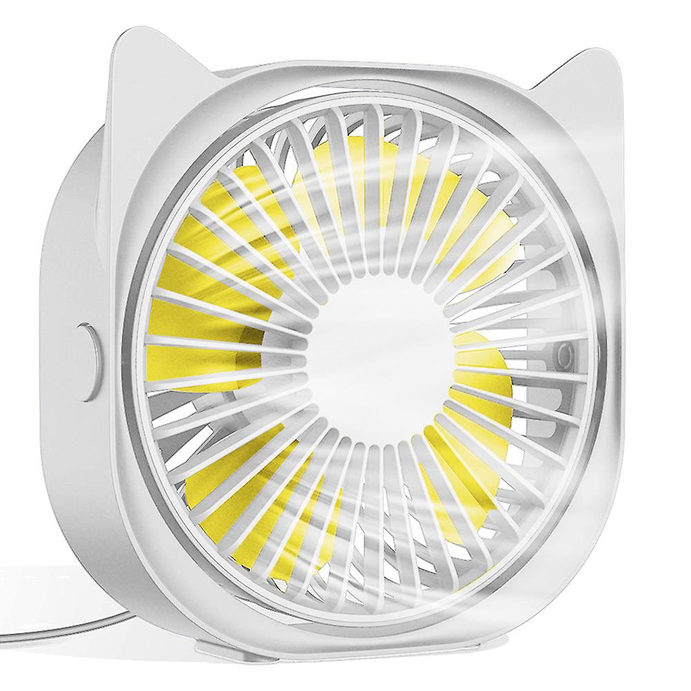 Usb Cat Ear Creative Mini Fan-whitehousehold Products