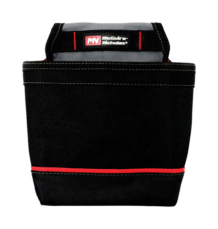 McGuire-Nicholas Polyester Tool Pouch 8 pocket Black 1 pc