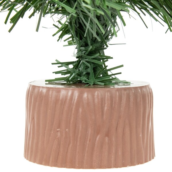 18 Mini Pine Medium Artificial Christmas Tree，Unlit