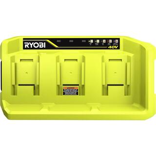 RYOBI 40V 3-Port Quick Charger OP407A