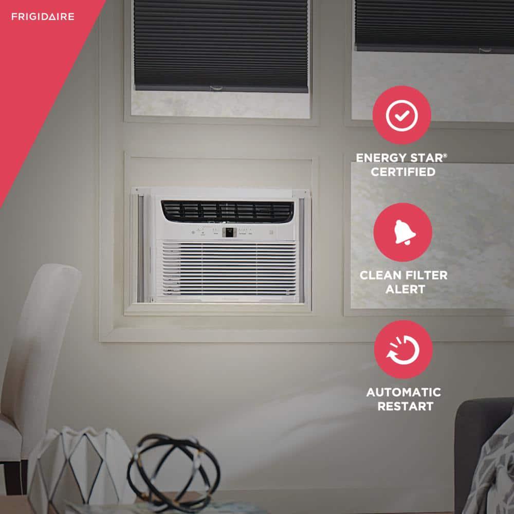 Frigidaire 12000 BTU WindowMounted Room Air Conditioner with WiFi