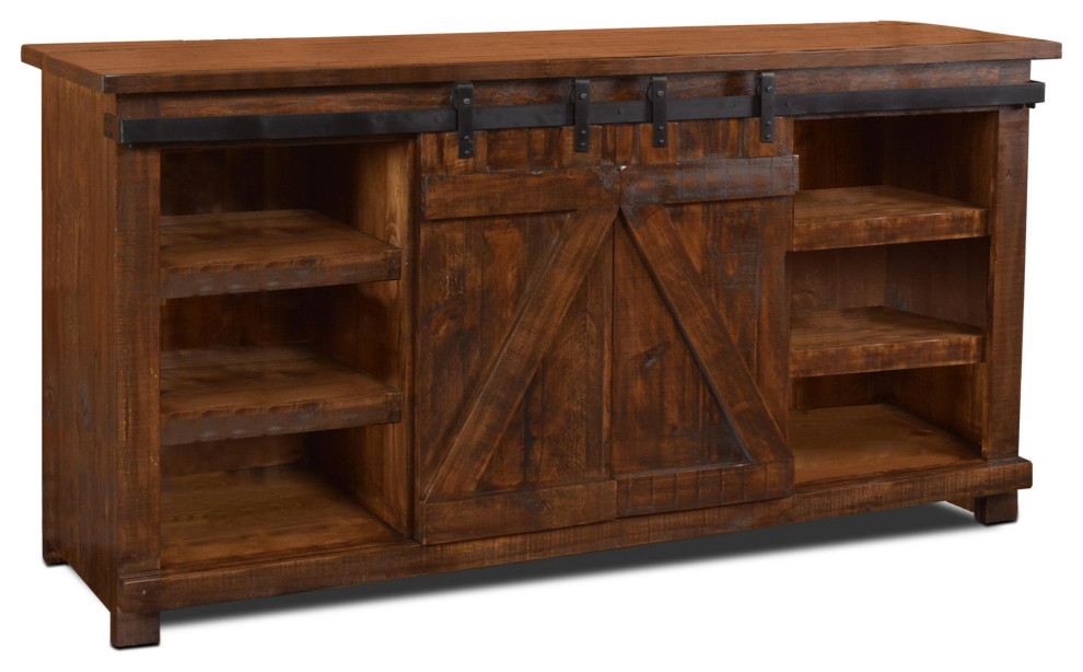 Ridgeland TV Console   Rustic   Entertainment Centers And Tv Stands   by FoxDen Decor  Houzz