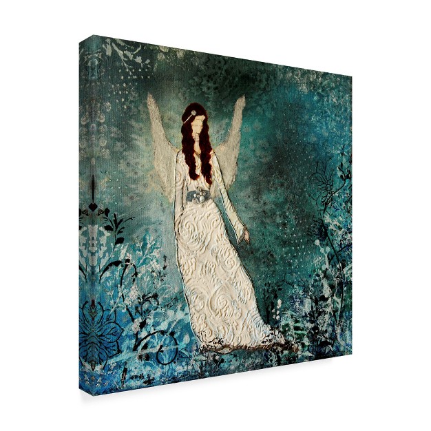 Trademark Fine Art janelle Nichol x27 winter Angel x27 Canvas Art