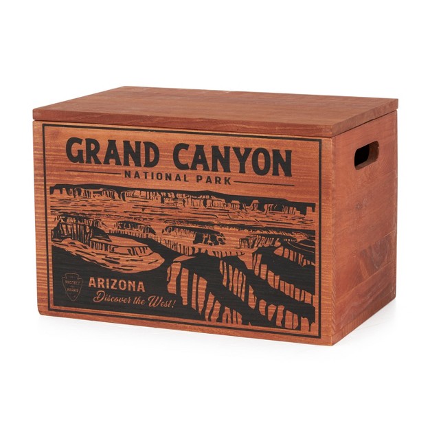 Better Wood Products Limited Edition Protect The Parks Series All Natural Fatwood Fire Starter Sticks 13 Pound Wooden Crate Grand Canyon