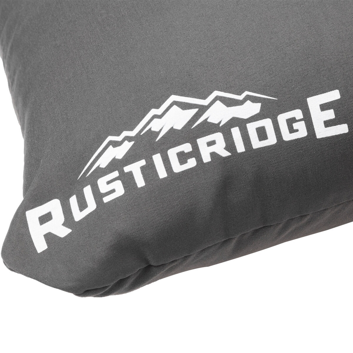 Rustic Ridge Camping Pillow  Grey