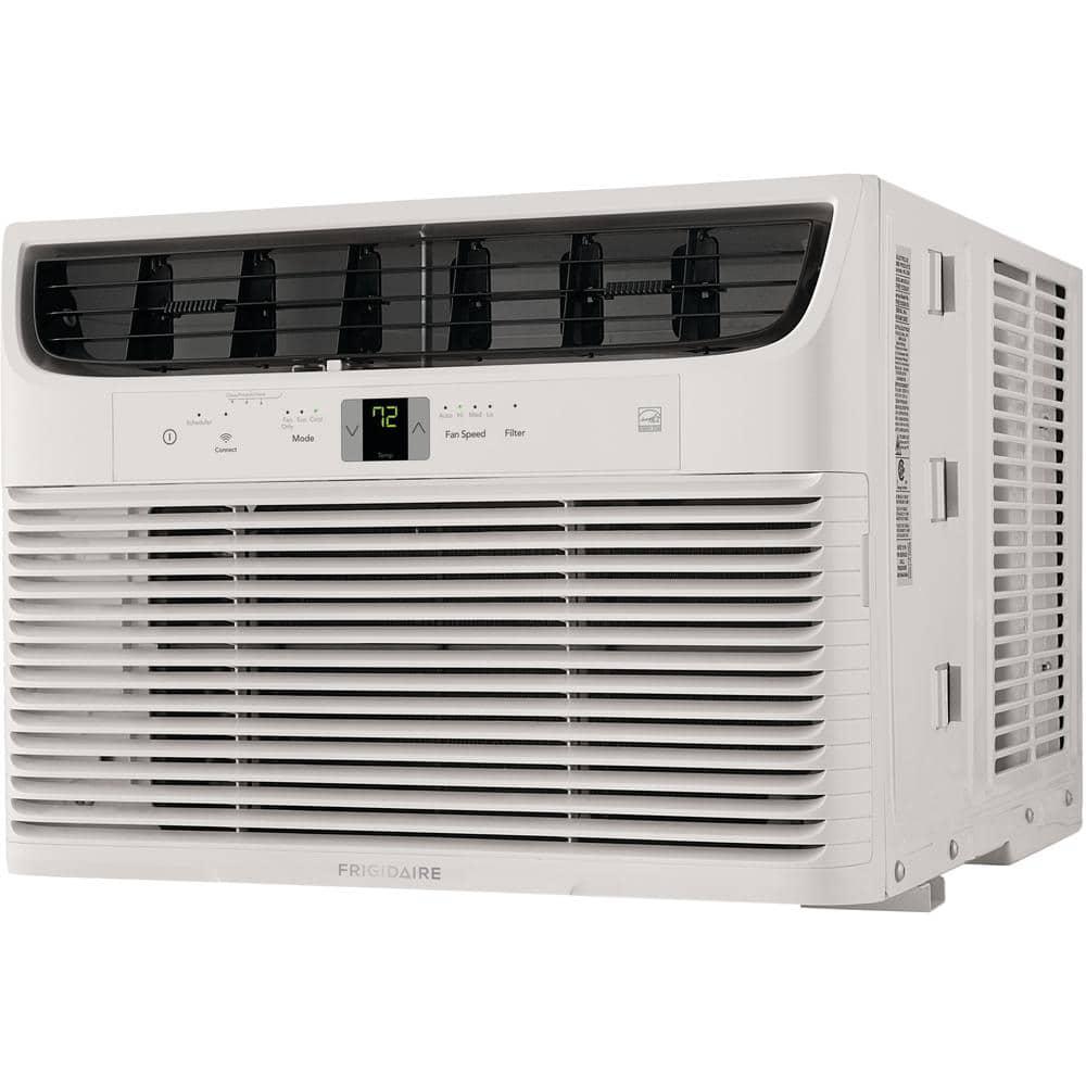 Frigidaire 10000 BTU WindowMounted Room Air Conditioner in White with WiFi