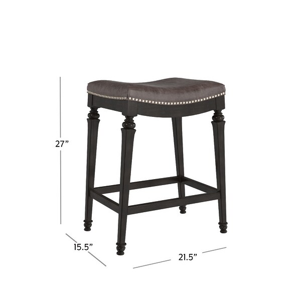 Hillsdale Furniture Vetrina Wood Backless Counter Height Stool - 21.5