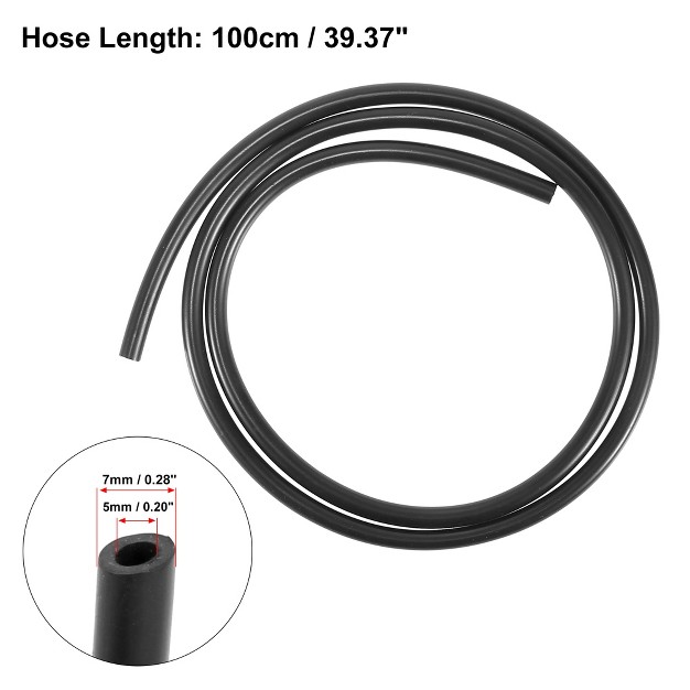 Unique Bargains Windshield Washer Jet Nozzle Hose Tube Kit 1 Meters Washer Fluid Hose And 4 Connectors For Universal Car Suv Pickup Auto Vehicles