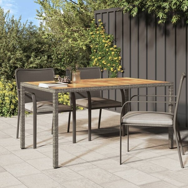 vidaXL Patio Table 59.1