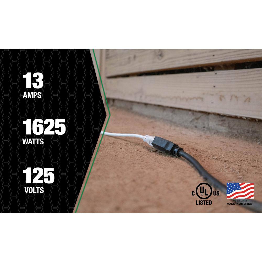 Southwire 25 ft. 103 SJTOW AgriPro FarmWorkshop Heavy-Duty Extension Cord 64817501