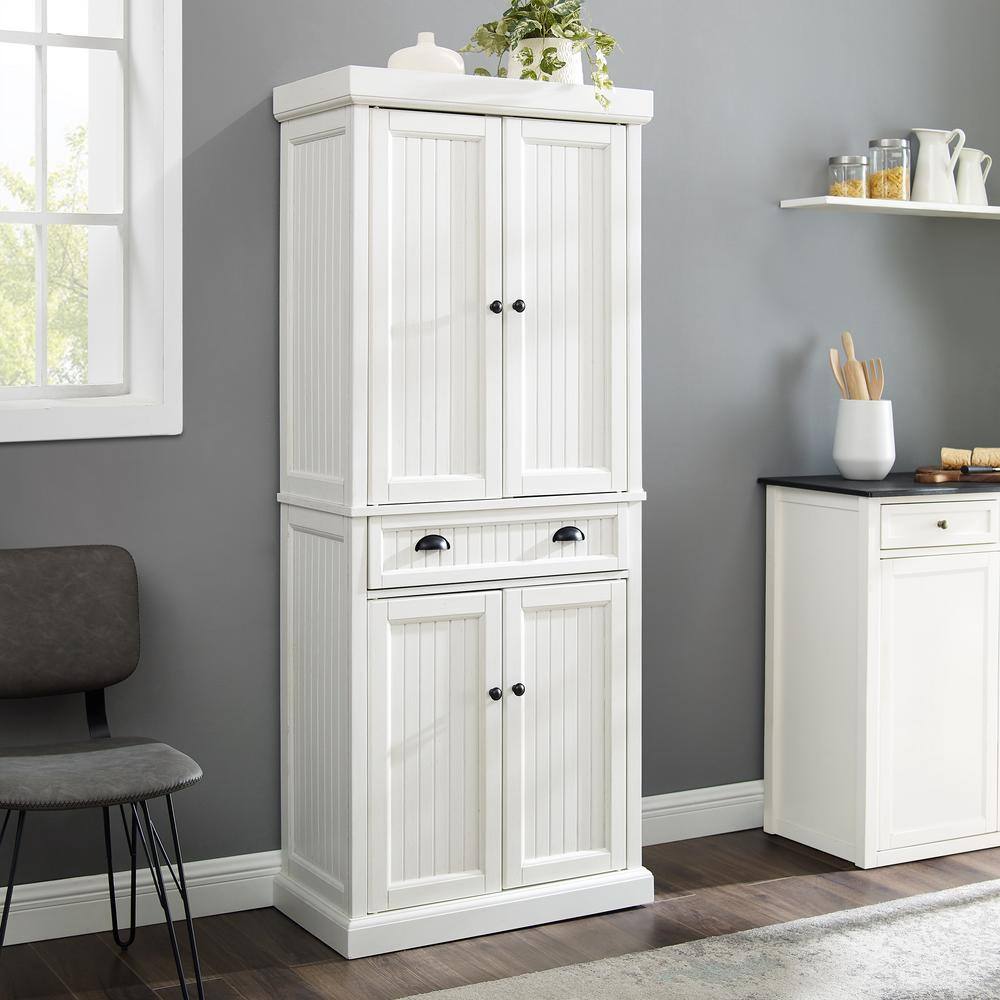 CROSLEY FURNITURE Seaside White Kitchen Pantry CF3103-WH