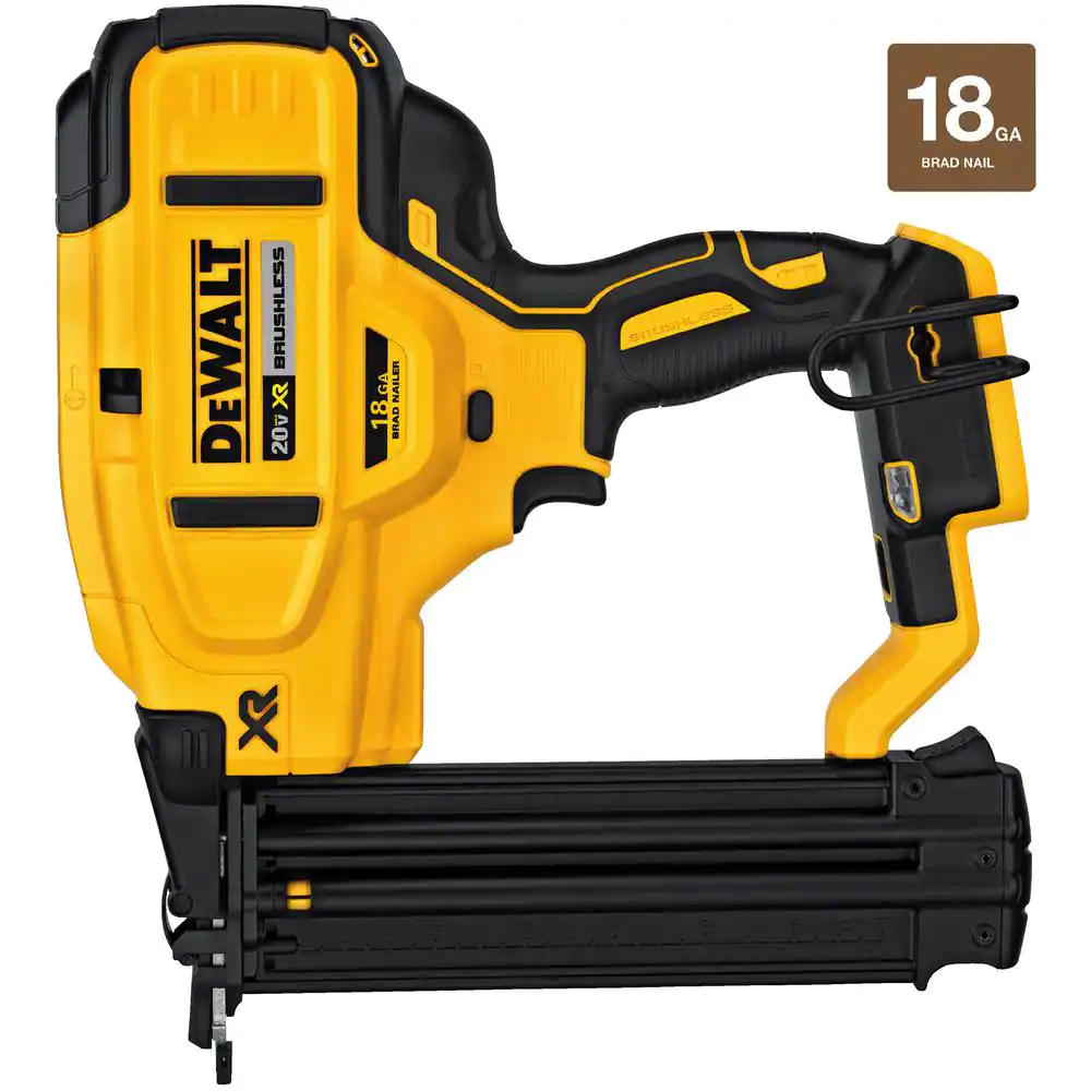 DEWALT DCN680B 20-Volt MAX XR Lithium-Ion Cordless 18-Gauge Brad Nailer (Tool-Only)