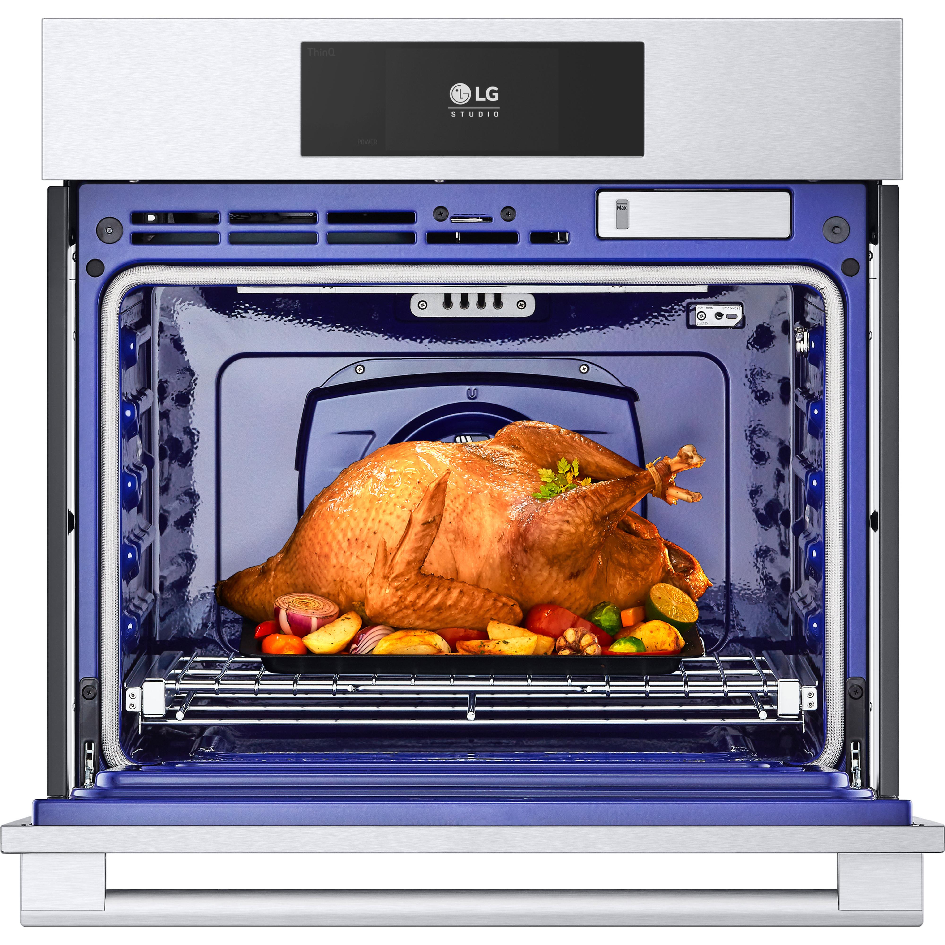 LG 30-inch, 4.7 cu.ft. Built-in Single Wall Oven with Convection Technology WSES4728F