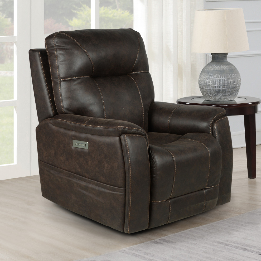 Lexington Power Media Recliner   Contemporary   Recliner Chairs   by HedgeApple  Houzz