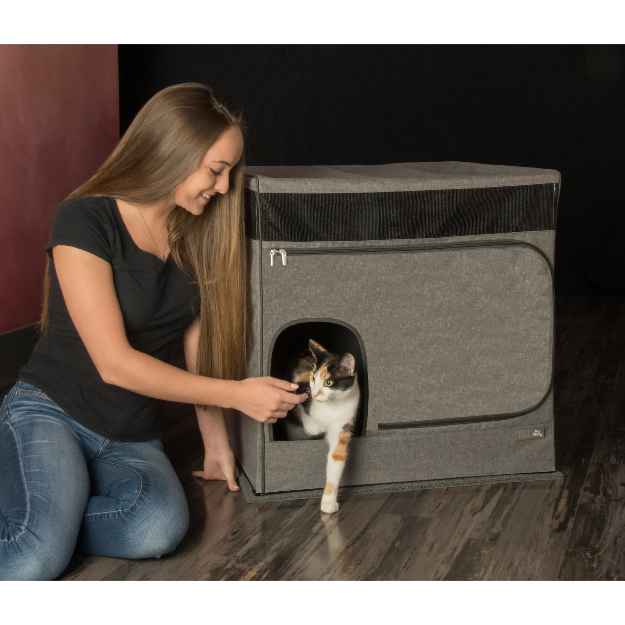 Pet Gear Soft Gray Pro Pawty for Cats