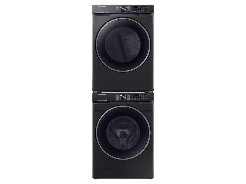 Samsung DVE50A8500V 7.5 Cu. Ft. Smart Electric Dryer With Steam Sanitize+ In Brushed Black