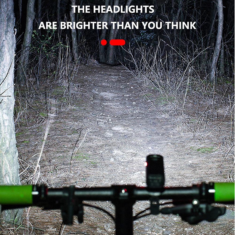 T6 Led Bicycle Light 10w 800lm Usb Rechargeable Power Display Mtb Mountain Road Bike Front Lamp Flashlight Cycling Equipment