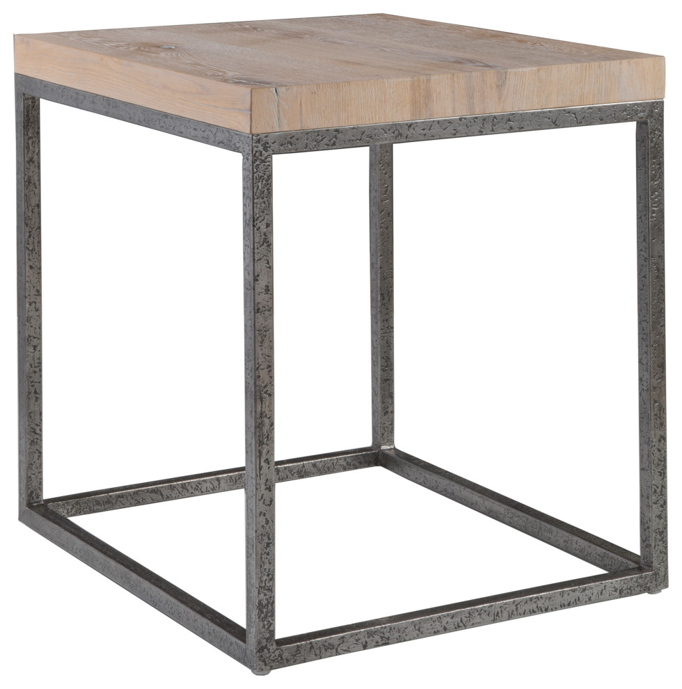 Foray Rectangular End Table   Industrial   Side Tables And End Tables   by HedgeApple  Houzz