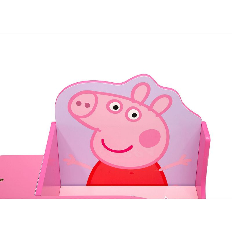 Delta Children Peppa Pig Chair Desk with Storage Bin