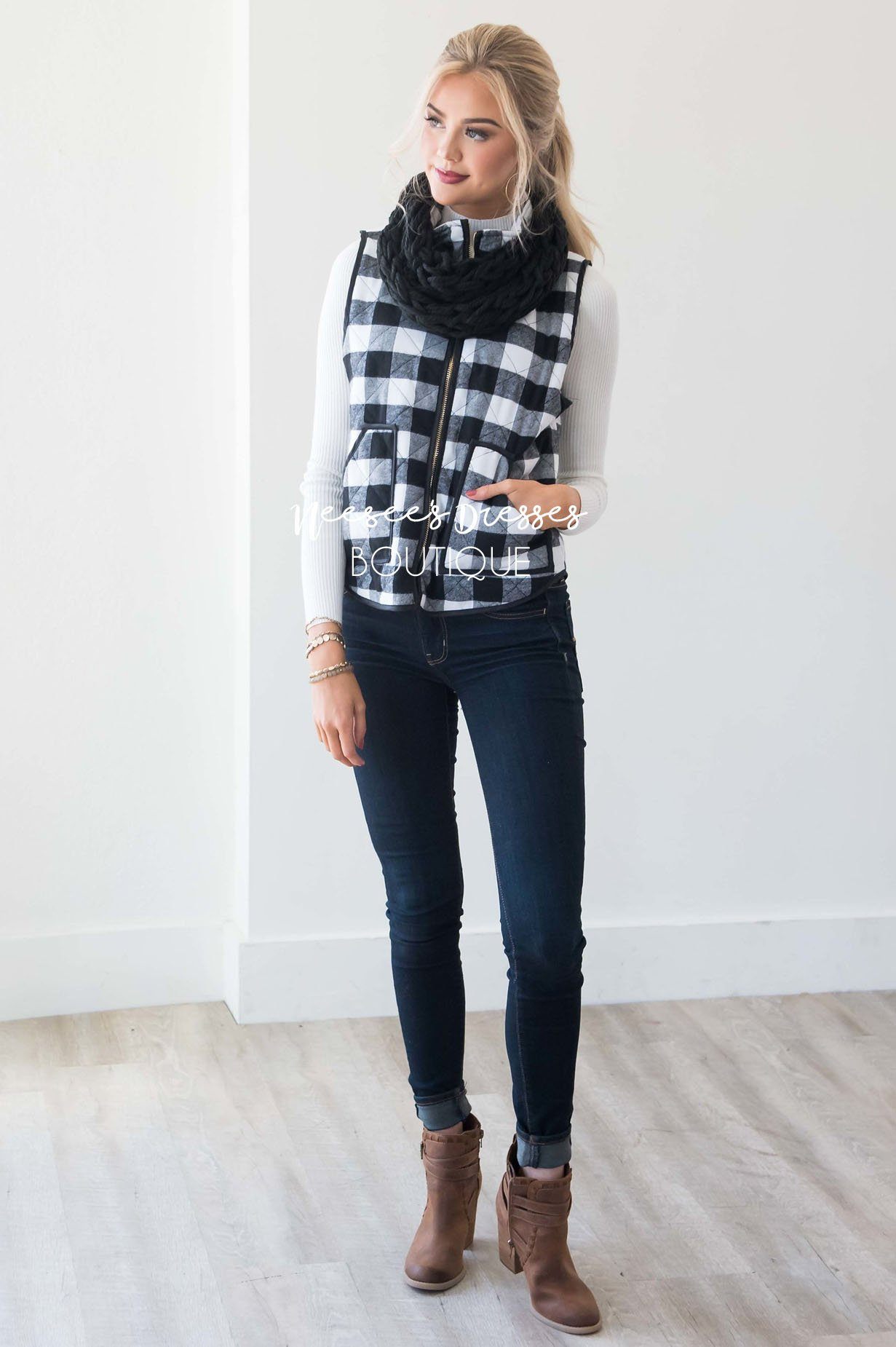 Campfire Classic Checkered Vest