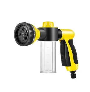 Garden Home Portable Garden Water Pipe Car Wash Water Gun 8 Features Plastic Gram Adjustment Sprinkler High Pressure Foam Water