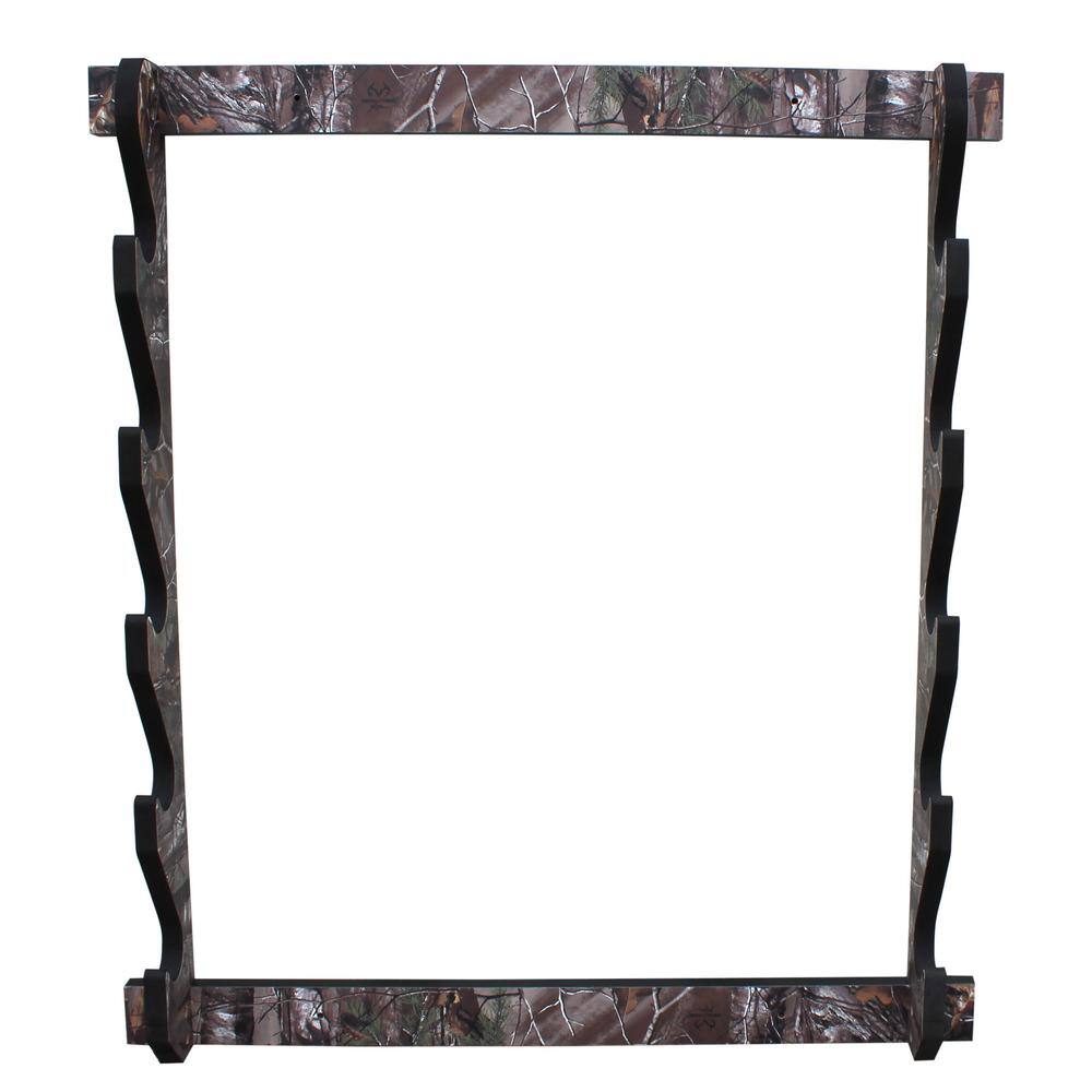 Rush Creek Creations REALTREE Camo 5 Gun Wall Rack 39-7011