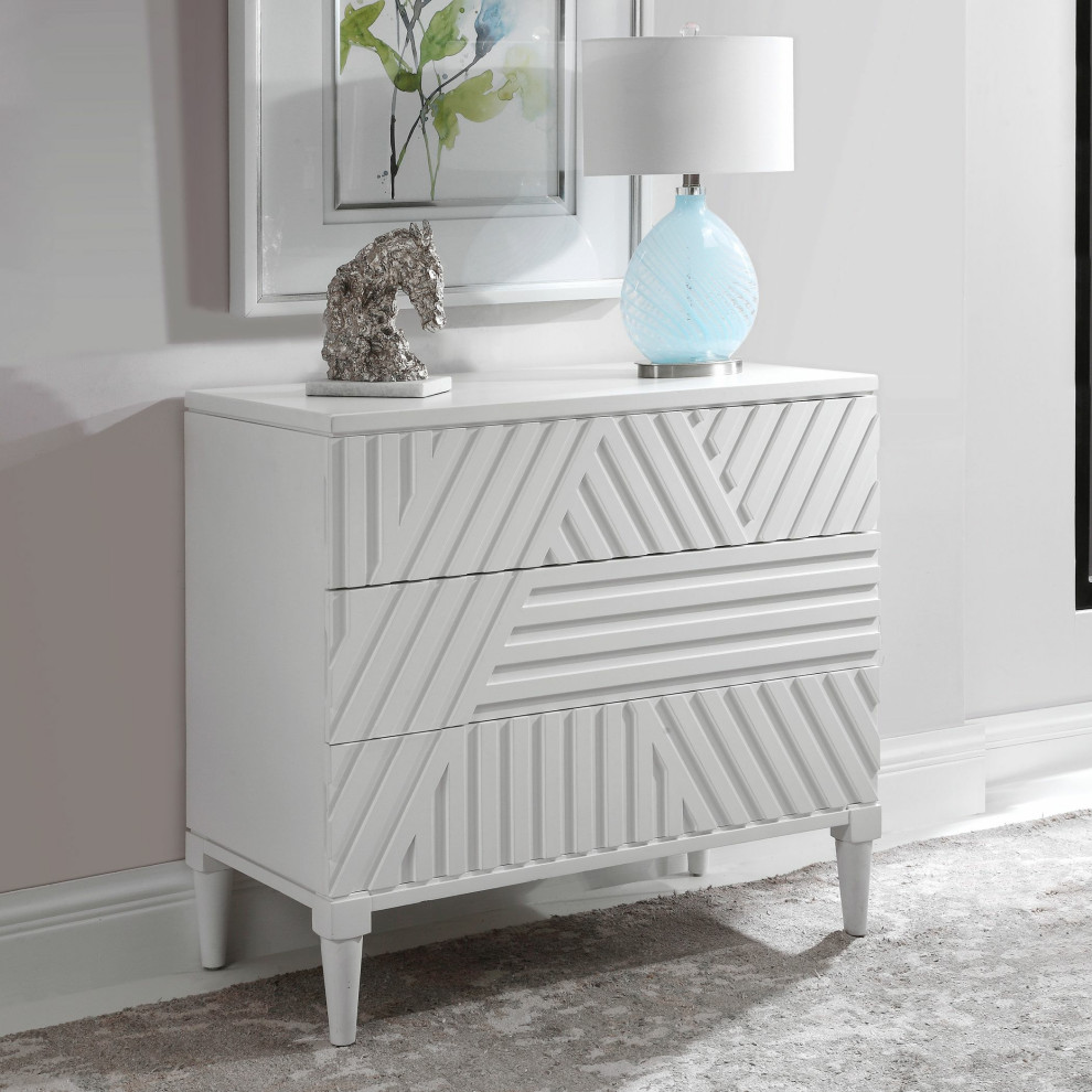 Colby Drawer Chest   Midcentury   Accent Chests And Cabinets   by HedgeApple  Houzz