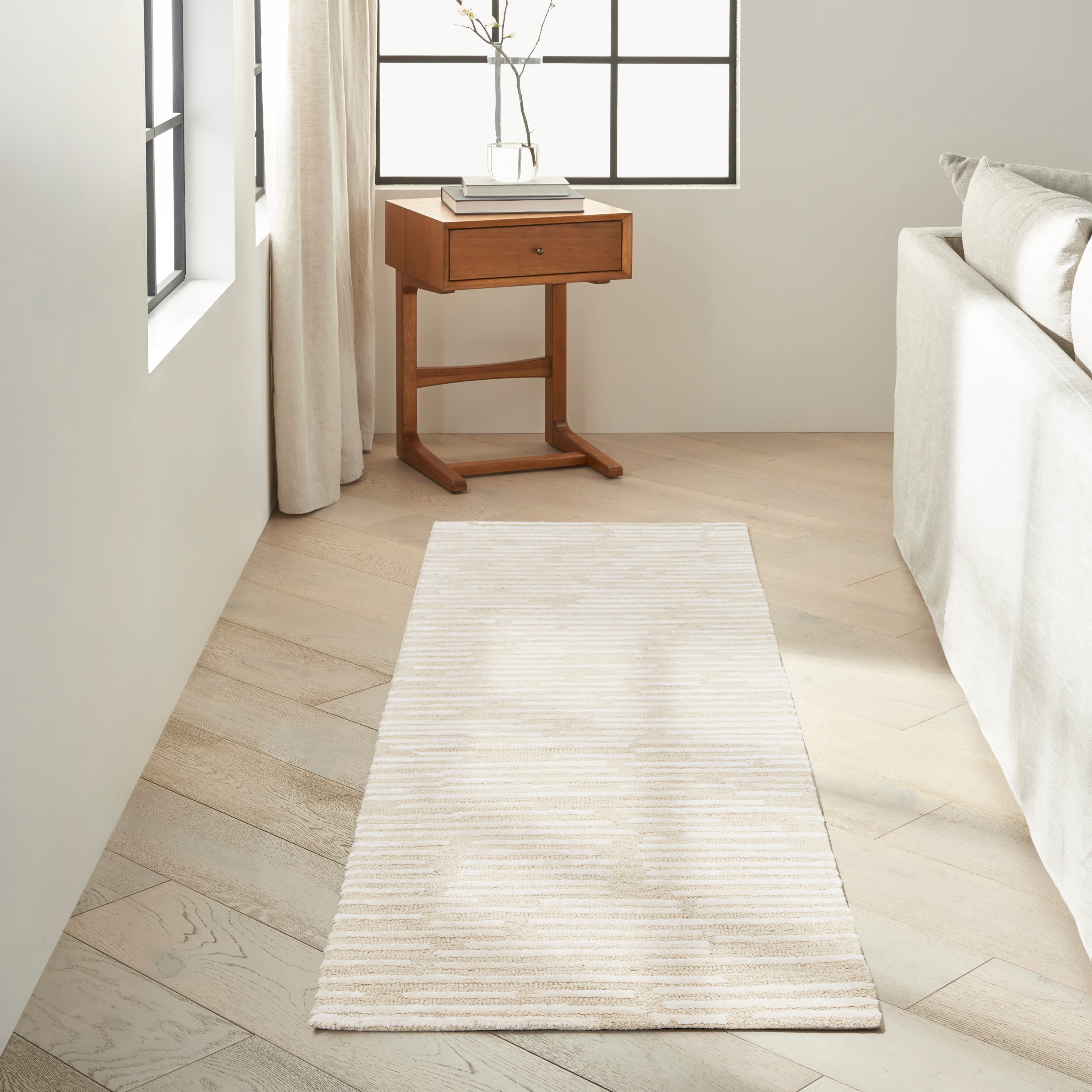 Linear Ivory Rug