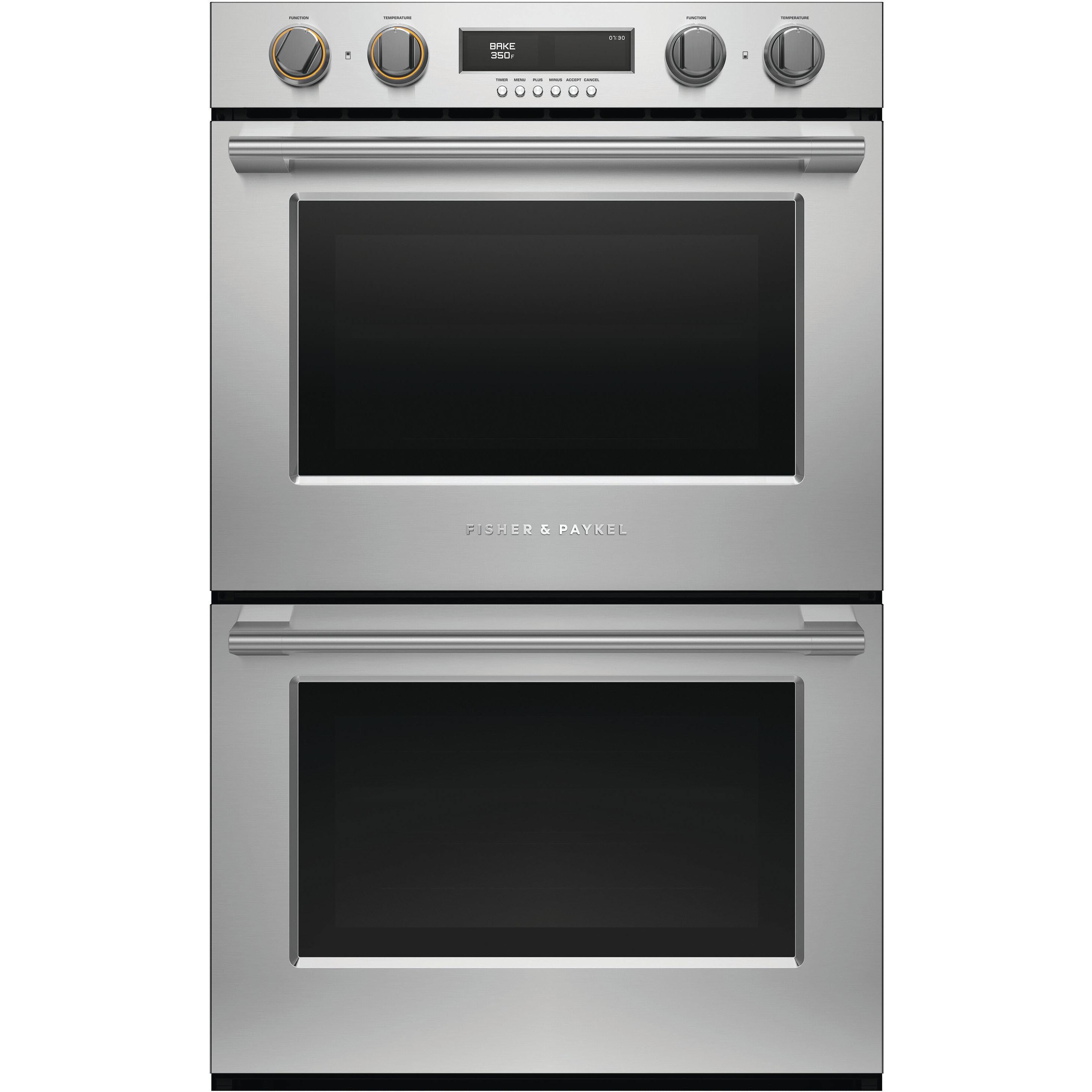 Fisher & Paykel 30-inch Built-in Double Wall Oven with Convection Technology WODV3-30