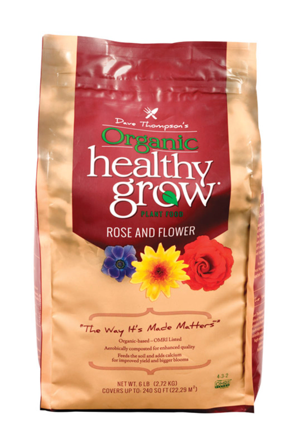 ORGANIC ROSE FERT 6LB