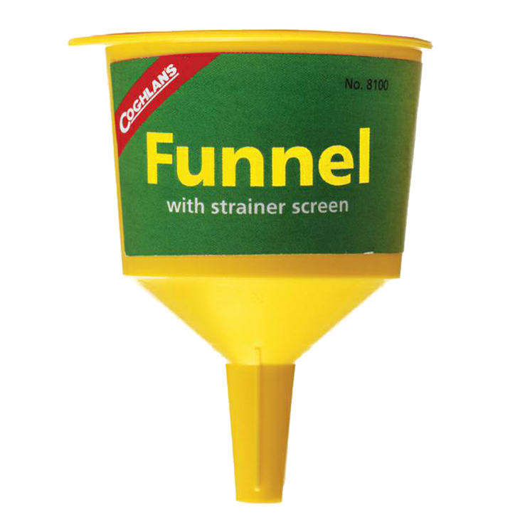 Coghlan's Filter Funnel  Yellow