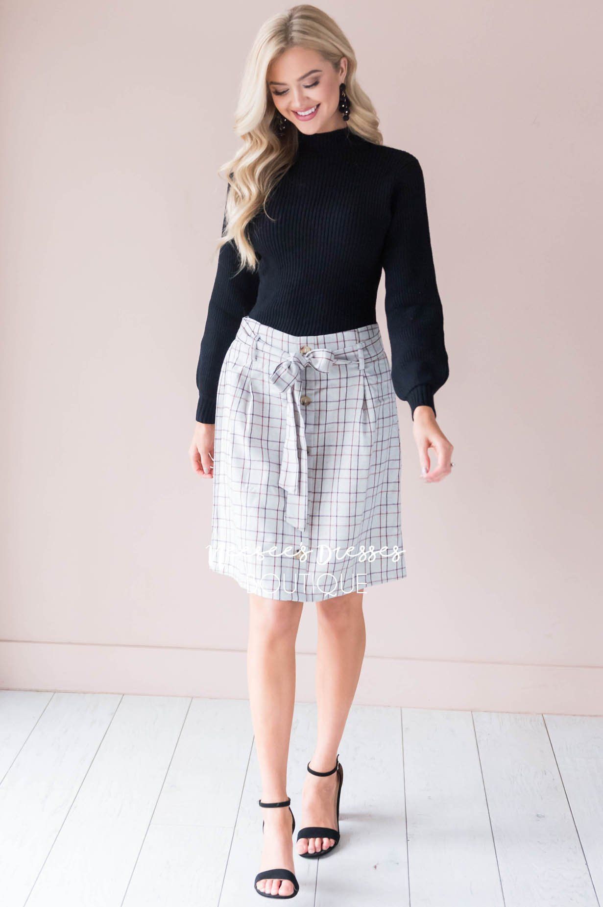 Mad About Plaid Skirt