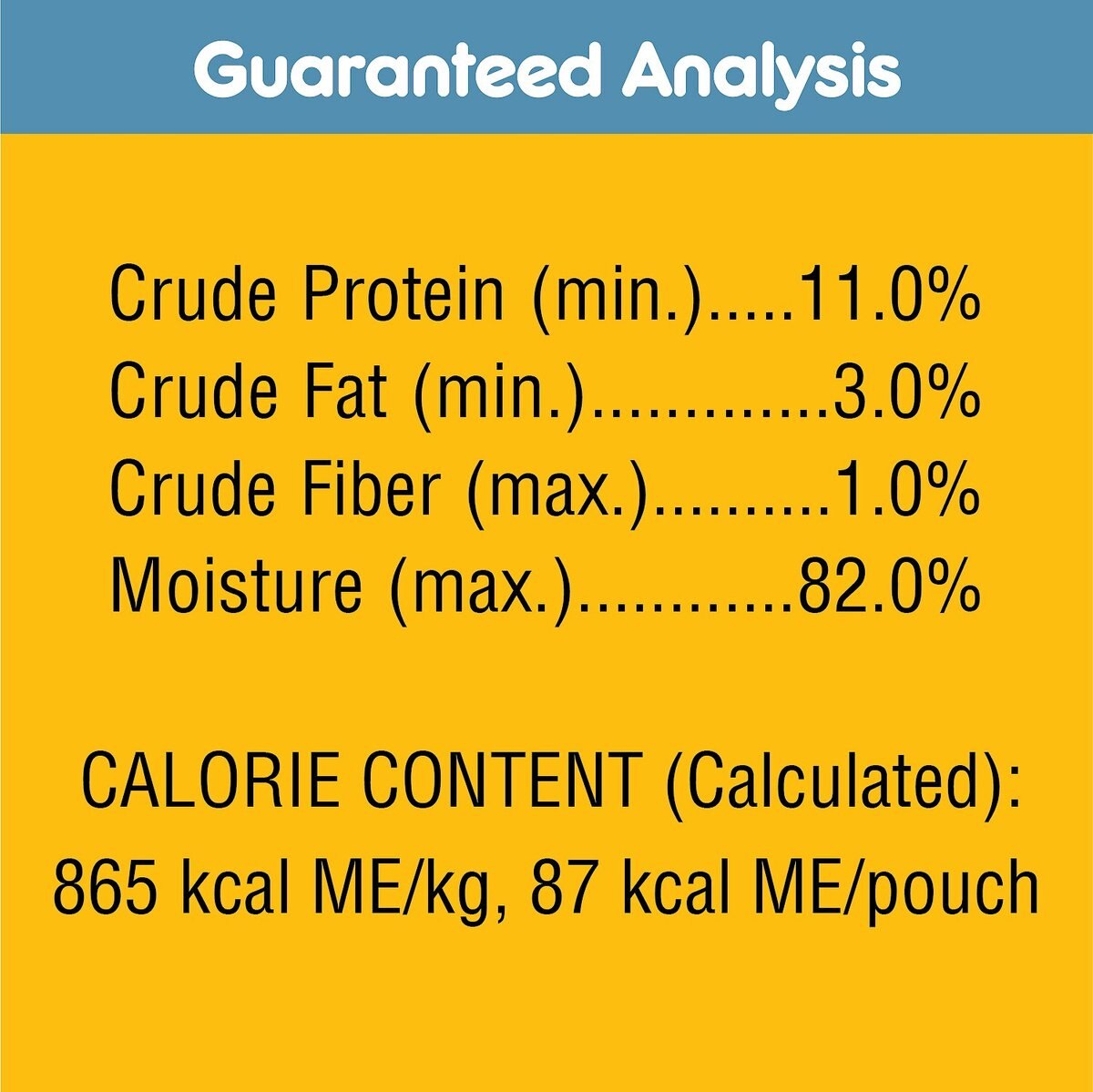 Pedigree High Protein Chicken and Turkey Cuts in Gravy Dog Wet Food， 3.5-oz pouches， 16 count