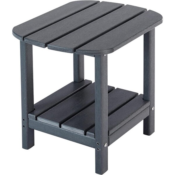 Double Adirondack Side Table，Outdoor Side Tables