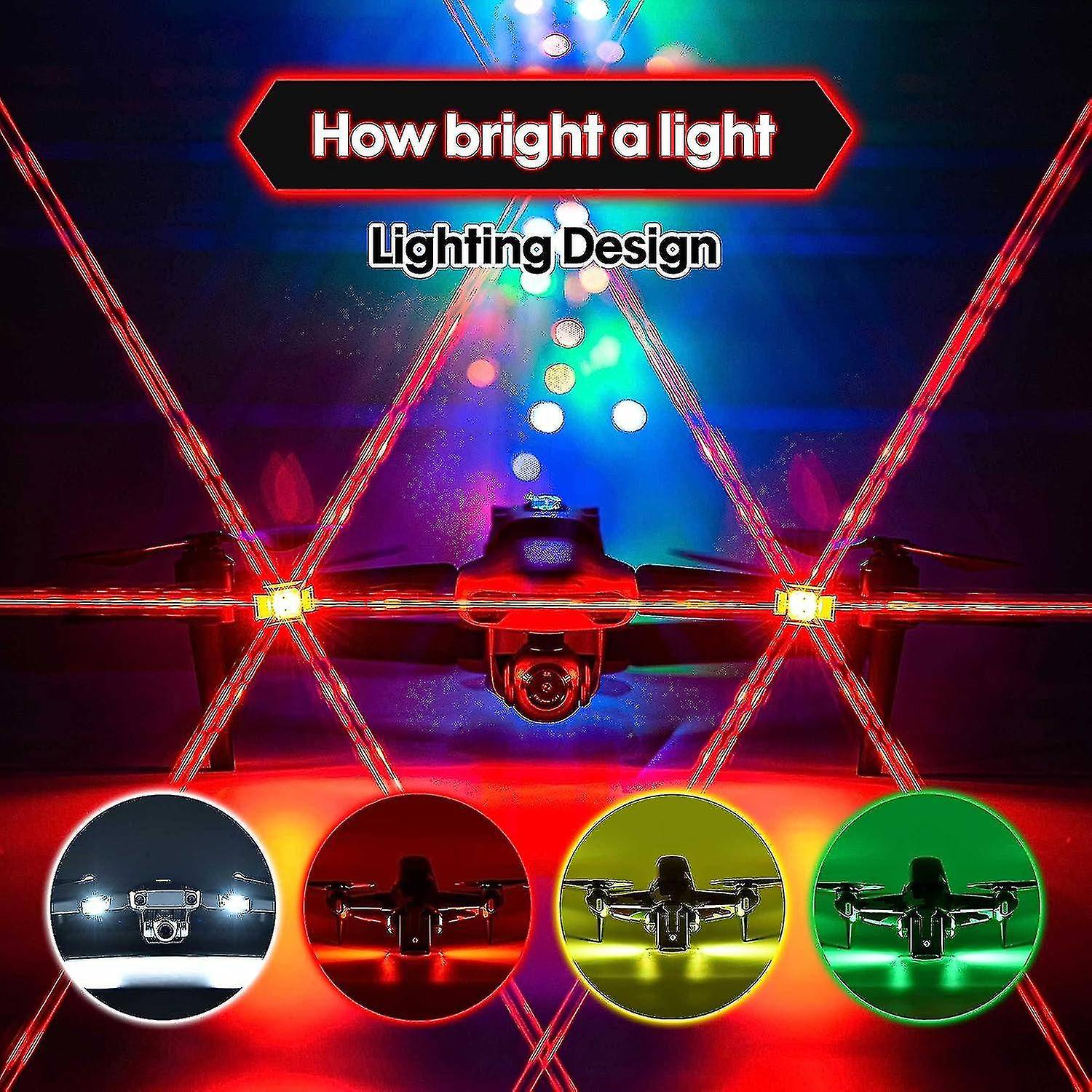 Drone Strobe Lights Faa Anti collision Lighting Light Night Flight Lights With 4 Colors For Dji Mini