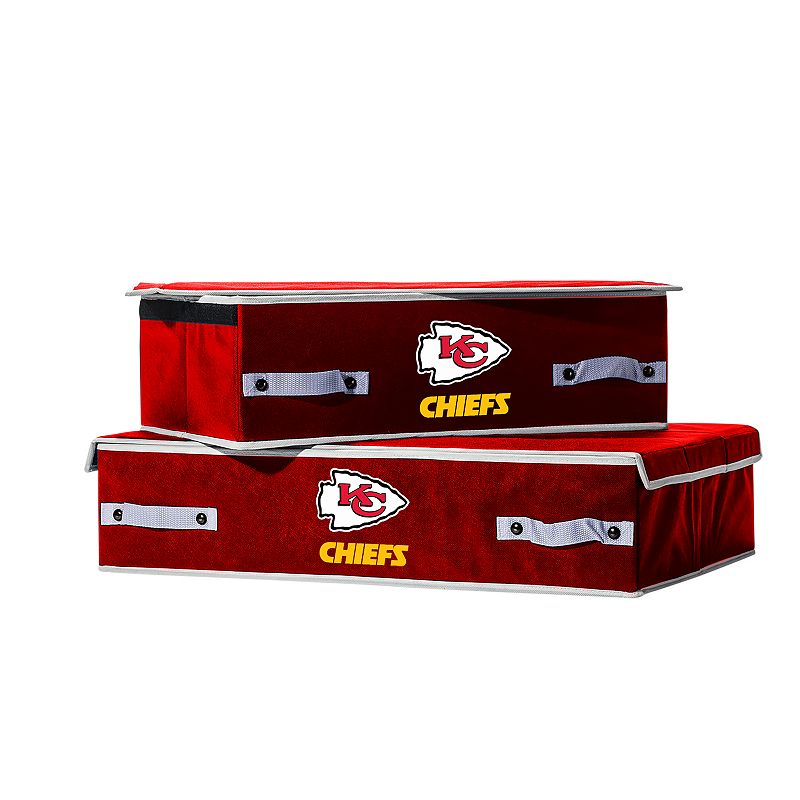 Franklin Sports Kansas City Chiefs Large Under-the-Bed Storage Bin