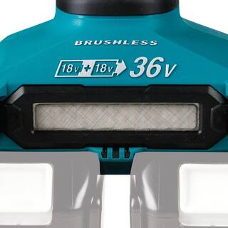 Makita 18V X2 LXT Lithium-Ion 36V Brushless Cordless 7 in. Paddle Switch Cut-OffAngle Grinder w Electric Brake Tool Only XAG12Z1