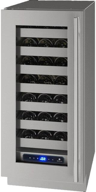 U-Line UHWC515SG51A 5 Class Series 15 Inch Stainless Steel Wine Cooler