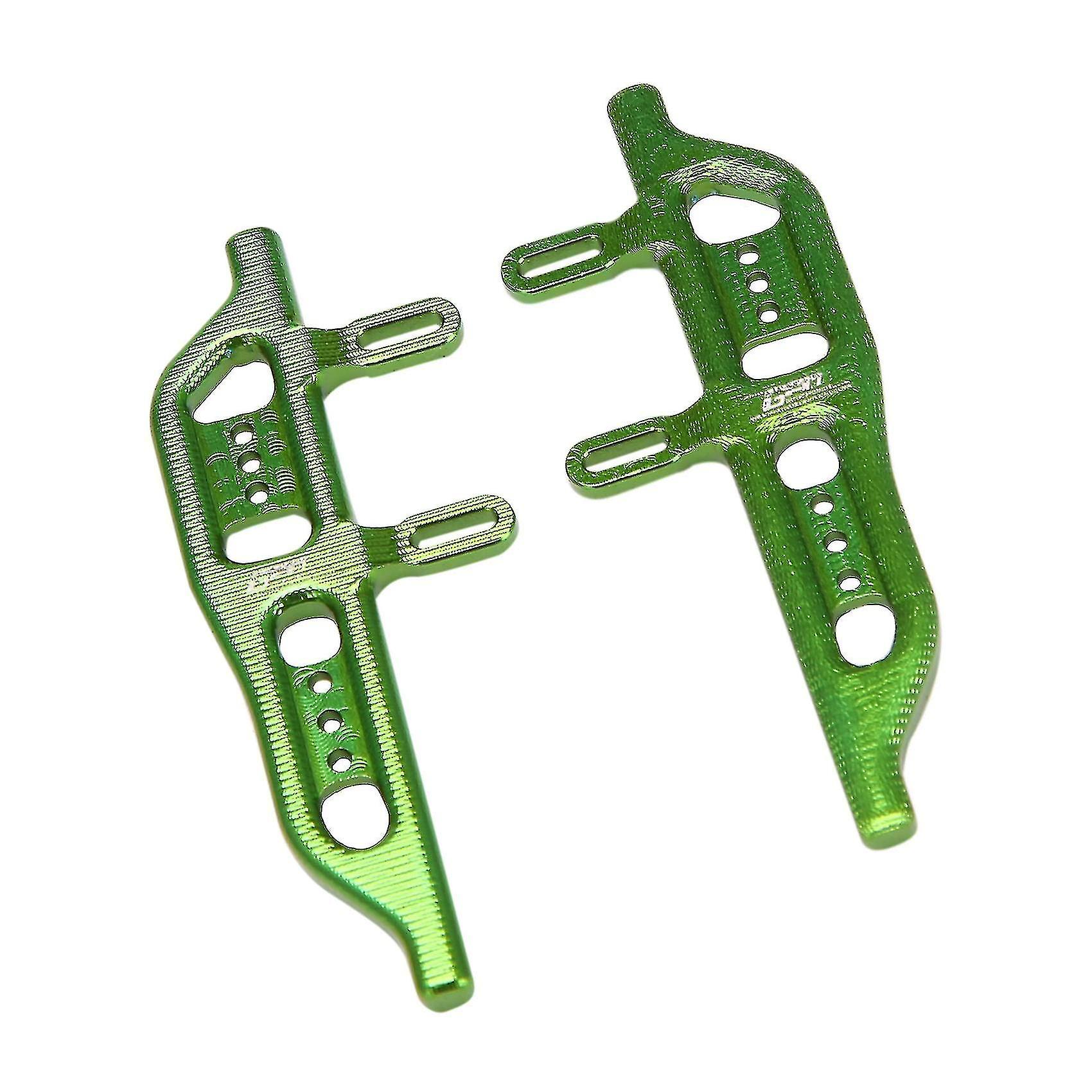 Compatible With Axial Scx24 90081 1/24 Rc Crawler Car Metal Side Pedal，green